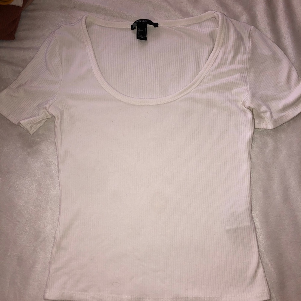 cute white top